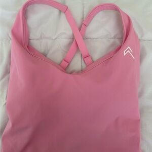 Unified Scoop Back All in One in Power Pink